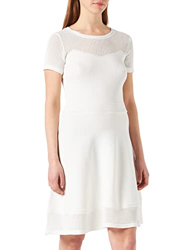 Pinko Damen Motril Abito Viscosa Stretch M Kleid, Z12_Bianco Latte, X-Large von Pinko