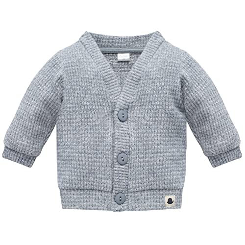 Pinokio Baby Cardigan Charlie, 77% Viscose 20% Polyester 3% Elastane, Blue, Boys Gr. 62-122 (74) von Pinokio