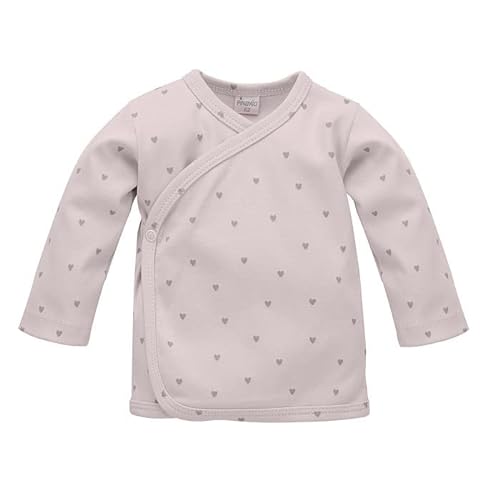 Pinokio Baby Jacket Hello, 100% Cotton, pink with Hearts, Girls 50-68 (62) von Pinokio
