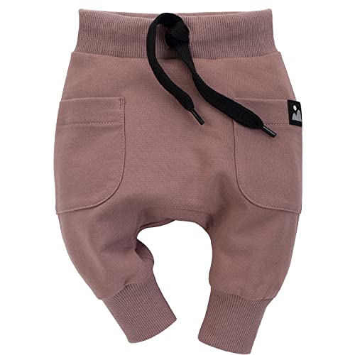 Pinokio Baby - Jungen Hose Dreamer Casual Pants, Altrosa/Braun, 98 EU von Pinokio