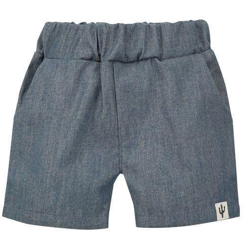 Pinokio Baby - Jungen Denim Shorts, Denim Free Soul, 86 EU von Pinokio