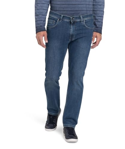 PIONEER AUTHENTIC JEANS Herren Freizeithose Rando | Männer Stoffhose | Regular Fit | Blue Denim/Washed Washed | Ocean Blue Used 6588 6832 | 32W - 30L von PIONEER AUTHENTIC JEANS