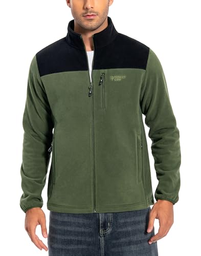Pioneer Camp Herren Fleecejacke Full Zip Outdoor Polar Leicht Winddicht Jacke mit Reißverschluss Armee Grün L Pioneer Camp Herren Fleecejacke Full Zip Outdoor Polar Leicht Winddicht Jacke mit Reißverschluss Armee Grün L von Pioneer Camp