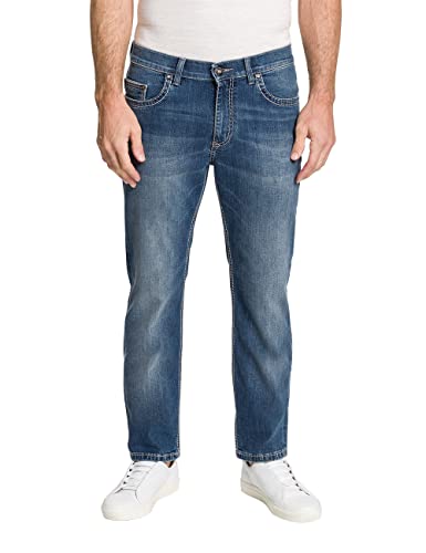 Pioneer Herren Hose 5 Pocket Stretch Denim Jeans, Blue Used Buffies, 33W / 32L von PIONEER AUTHENTIC JEANS