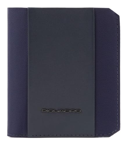 Piquadro Brief2 Vertical Men´s Wallet with Coin Pocket RFID Night Blue von Piquadro