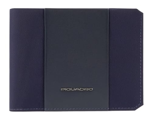 Piquadro Brief2 Wallet with Coin Pocket RFID Night Blue von Piquadro