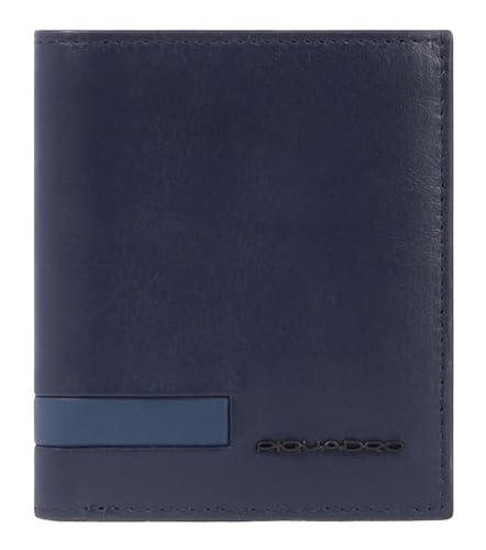 Piquadro Paul Vertical Men´s Wallet with Coin Case RFID Blue von Piquadro