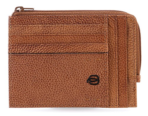 Piquadro Pu1243p15s Geldbörse, Unisex, Erwachsene, Braun (Tabakleder), 1x9x13 cm (W x H x L) von Piquadro