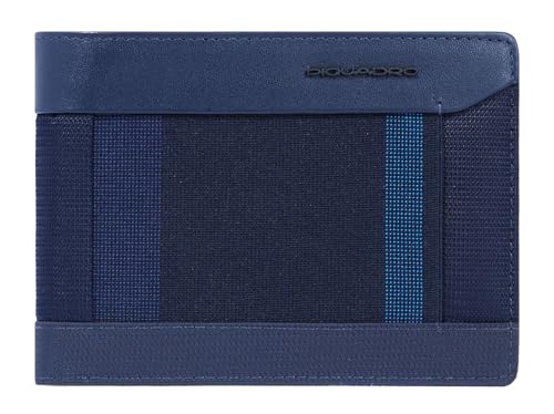 Piquadro Steve Wallet with Coin Pocket RFID Blue von Piquadro