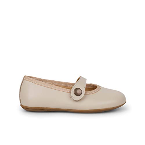 Pisamonas Merceditas niña piel comuniones Talla 36 en Color beige von Pisamonas