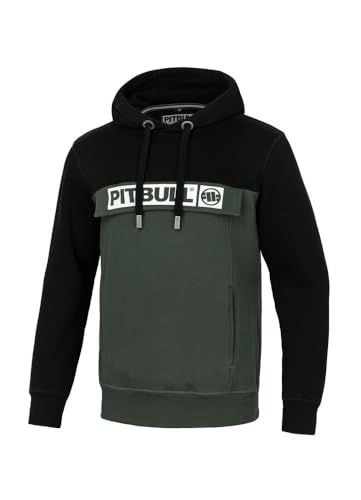 Herren Kapuzenpullover Hoody Hoodie Männer Kapuze Pit Bull West Coast Pitbul Two-Color Hilltop M von Pitbull