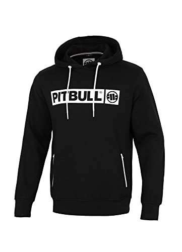 Pitbull Herren Kapuzenpullover Pit Bull West Coast Baumwolle Terry Hilltop 3XL von Pitbull