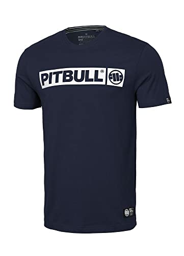 Pitbull Herren T-Shirt Pit Bull West Coast Hilltop Basic Baumwolle Kurzärmlige 3XL von Pitbull