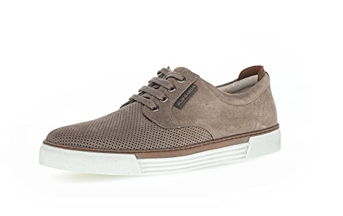 pius gabor Herren Sneaker Low,Halbschuhe,Wechselfußbett,zertifiziertes Leder,Laufschuhe,schnürschuhe,schnürer,Men's,lt.Brown,47 EU / 12 UK von Pius Gabor