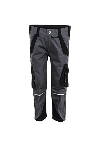 Planam Norit Kinder Junior Bundhose Schiefer schwarz Modell 6541 Größe 158/164 von Planam