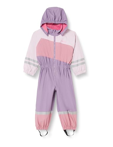 Playshoes Warmer Wasserdichter Matschanzug Regenbekleidung Unisex Kinder,lila Overall,86 von Playshoes