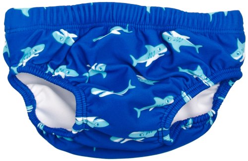 Playshoes Unisex Kinder UV-Schutz Windelhose Badehose Schwimmhose Badebekleidung, Hai, 86/92 von Playshoes