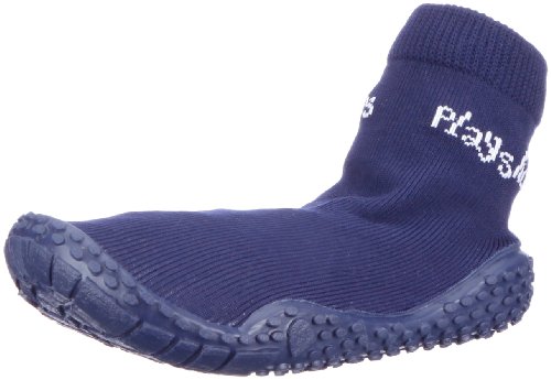 Playshoes Unisex Kinder Aquasocken Wassersportschuh Aquasocken, 174801, Marine von Playshoes