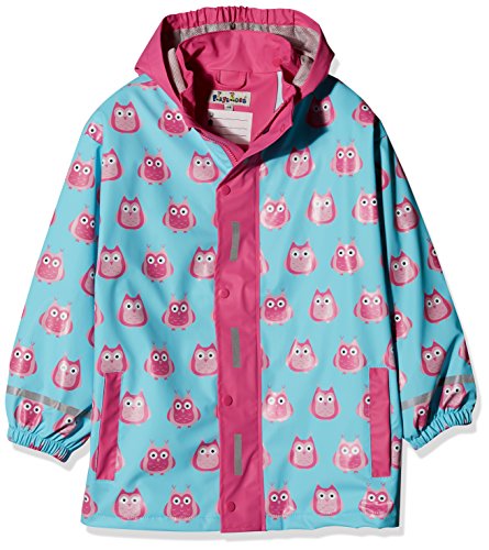 Playshoes Wind- und wasserdicht Regenmantel Regenbekleidung Unisex Kinder,Eulen,86 von Playshoes