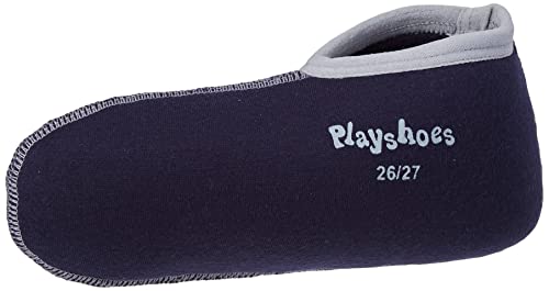 Playshoes Gummistiefelsocken Unisex Kinder,marine/grau,26/27 EU von Playshoes