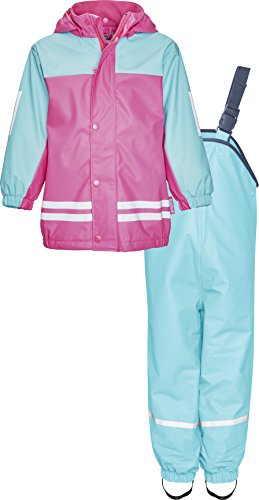 Playshoes Warmer Wasserdichter Matschanzug Regenbekleidung Unisex Kinder,Türkis,92 von Playshoes