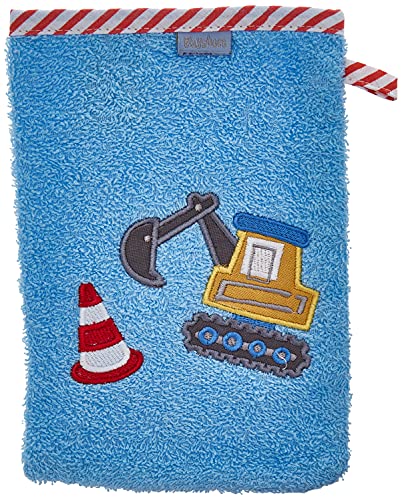 Playshoes Unisex Kinder Frottee-Waschhandschuh Bagger 340097, 17 - Bleu, 15x20 cm Playshoes Unisex Kinder Frottee-Waschhandschuh Bagger 340097, 17 - Bleu, 15x20 cm von Playshoes