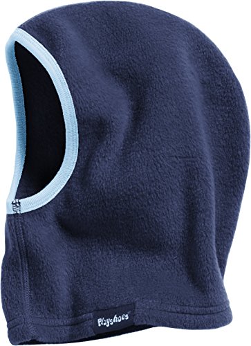 Playshoes Unisex Kinder Fleece-Schlupfmütze Winter-Mütze, marine, 47/49cm von Playshoes