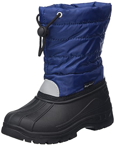 Playshoes Unisex Kinder Schneestiefel, Blau (11 Marine), 28/29 von Playshoes