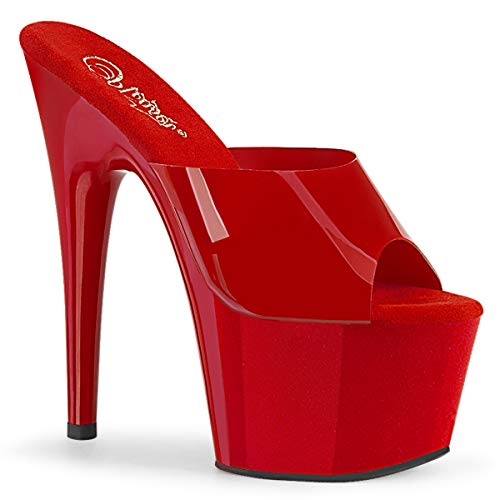 Pleaser Damen ADORE-701N Plateau High Heels Pantolette TPU Rot 40 EU Pleaser Damen ADORE-701N Plateau High Heels Pantolette TPU Rot 40 EU von Pleaser