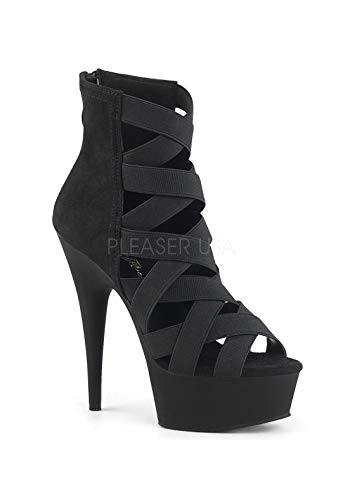 Pleaser Women DELIGHT-600-24/BELS-MF/M Sandals von Pleaser