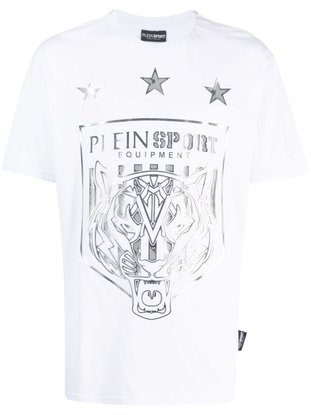 Plein Sport Tiger Crest Edition T-Shirt - Weiß von Plein Sport