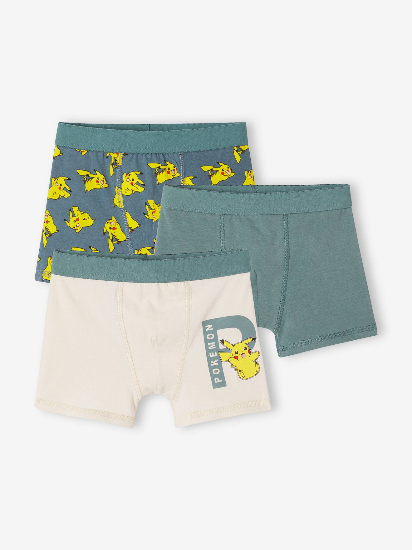 3er-Pack Jungen Boxershorts POKEMON von Pokemon