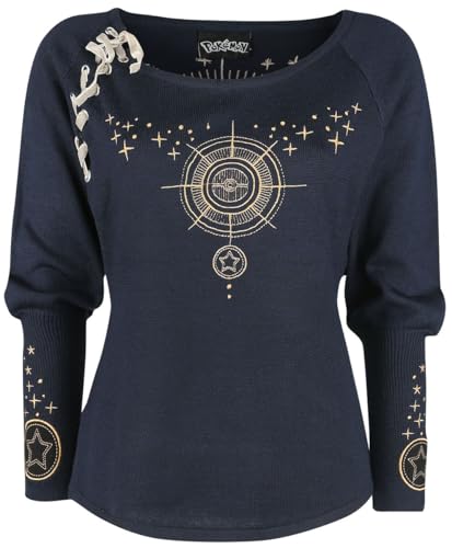 Pokémon Celestial Frauen Strickpullover dunkelblau L von Pokémon