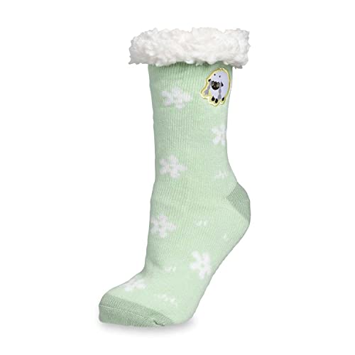 Pokémon Center: Wooloo Meadow Fleece-Socken, Einheitsgröße, Mehrfarbig, Einheitsgr��e von Pokémon