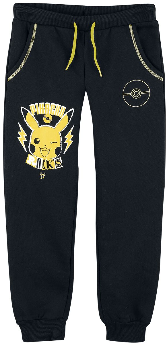 Pokémon - Gaming Jogginghose für Kinder - Kids - Pikachu - Rocks - für Mädchen & Jungen - schwarz  - EMP exklusives Merchandise! von Pokémon