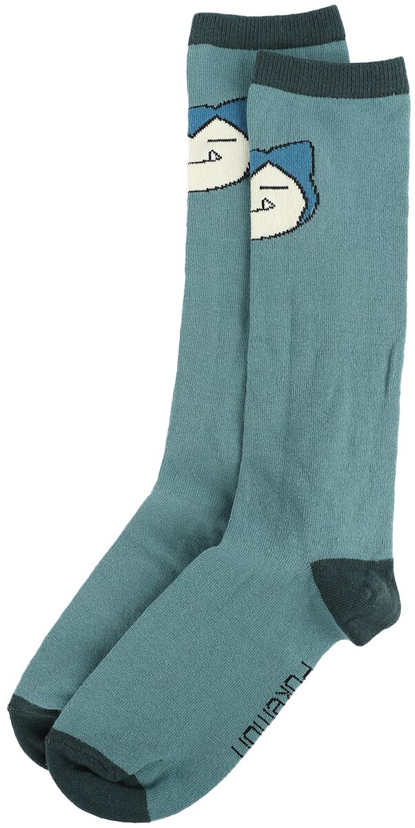 Pokémon - Gaming Socken - Relaxo - EU35-38 bis EU39-42 - für Damen - Größe EU 35-38 - blau von Pokémon