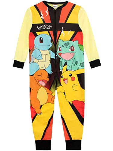 Pokemon Jungen Fleece-Strampler Mehrfarbig 104 von Pokemon