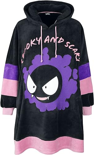 Pokémon Nebulak Frauen Kapuzenpullover schwarz 100% Polyester Anime, Fan-Merch, Gaming von Pokémon