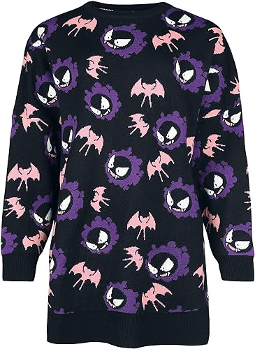 Pokémon Nebulak Frauen Strickpullover Multicolor XXL von Pokémon