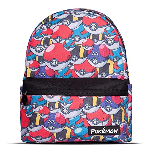 Pokémon Poke Balls - Mini-Rucksack Unisex Mini-Rucksack multicolor 100% Polyester Fan-Merch, Gaming von Pokémon