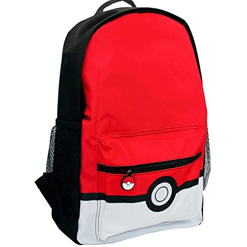 Rucksack Set zur Auswahl | Pokeball Motiv | Pokemon | Kinder Tasche, Rucksack Set:Rucksack von Pokémon