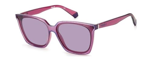 Polaroid Unisex-Adulto PLD 6160/s Sunglasses, S1V/KL PINK Violet, 62 von Polaroid