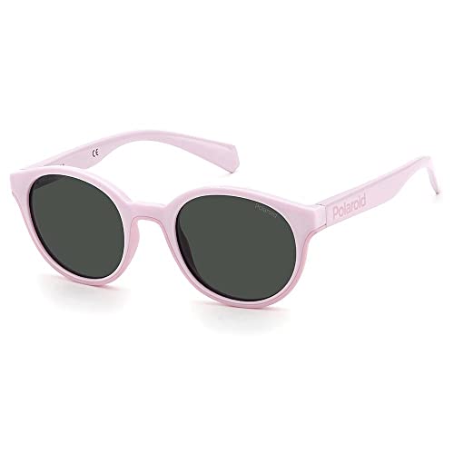 Polaroid Unisex Kinder PLD 8040/s Sonnenbrille, 35J/M9 PINK, 44 von Polaroid