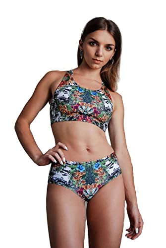 Pole Addict Jungle Mehrfarbig - Top - Oberteile Damen - Sport Top - M von Pole Addict