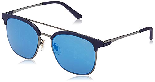 Police Unisex SPL569 Sunglasses, Gun-Blue Matt, 54 von Police