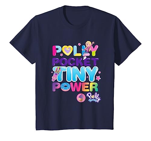 Kinder Polly Pocket T-Shirt, Mädchen, Tiny, viele Größen+Farben T-Shirt von Polly Pocket