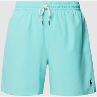 Polo Ralph Lauren Underwear Badehose mit kontrastiven Details in Aqua, Größe M von Polo Ralph Lauren Underwear