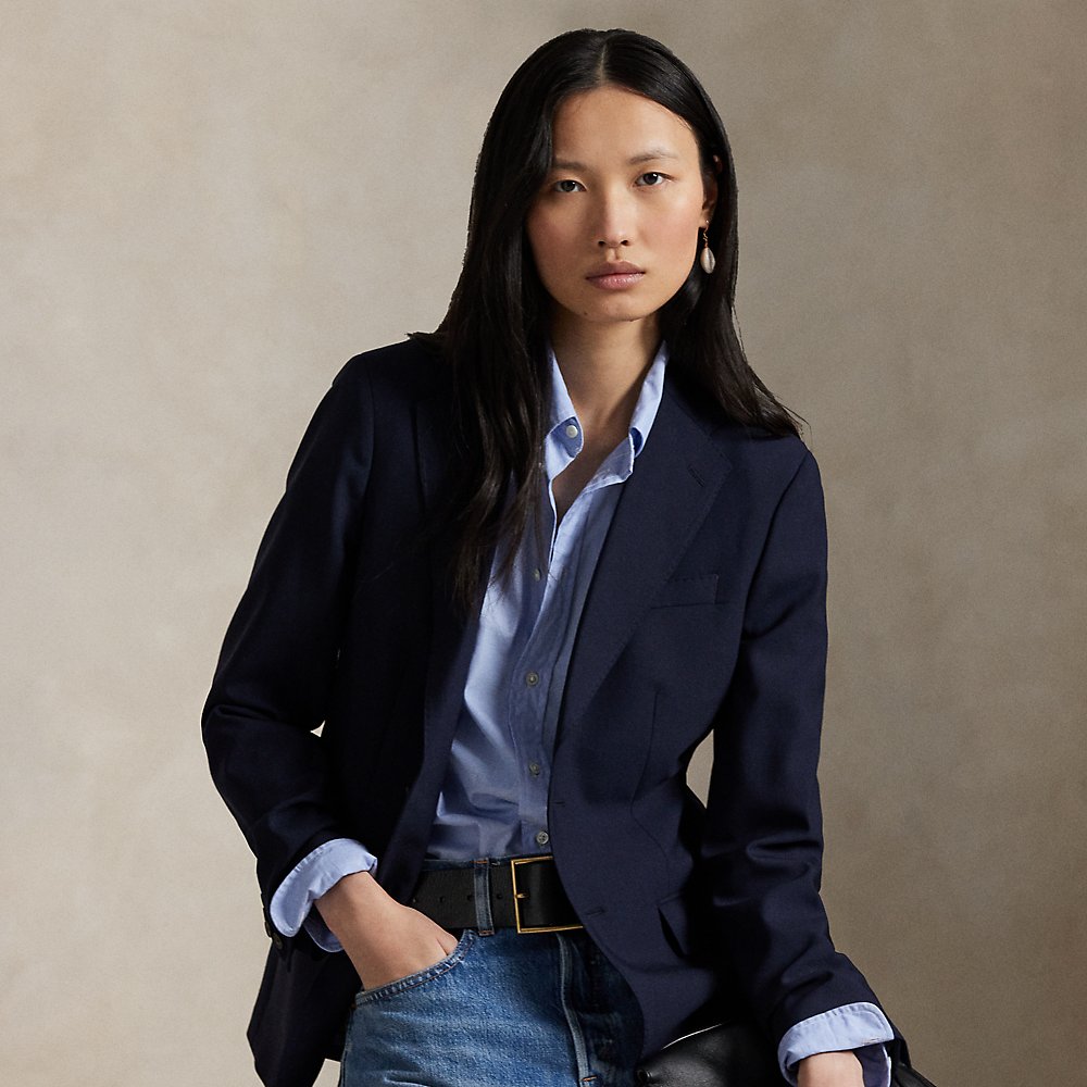 Blazer aus Stretch-Wolle Blazer aus Stretch-Wolle von Polo Ralph Lauren