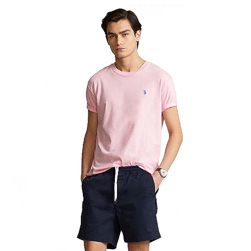 POLO RALPH LAUREN Custom Slim Fit Jersey T-Shirt, Pink, L von Polo Ralph Lauren