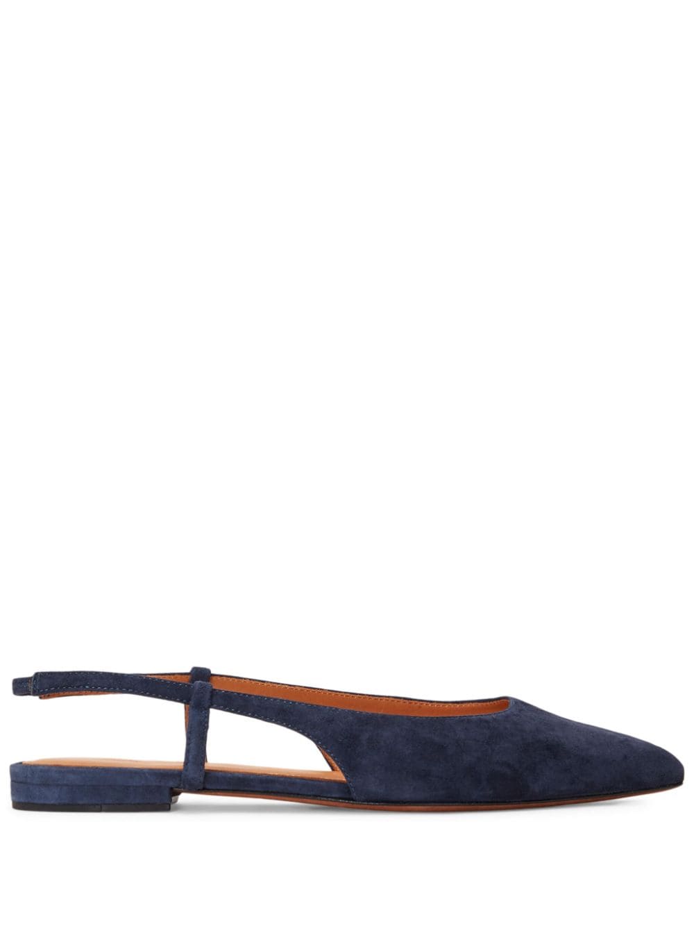 Polo Ralph Lauren Ballerinas mit spitzer Kappe - Blau von Polo Ralph Lauren